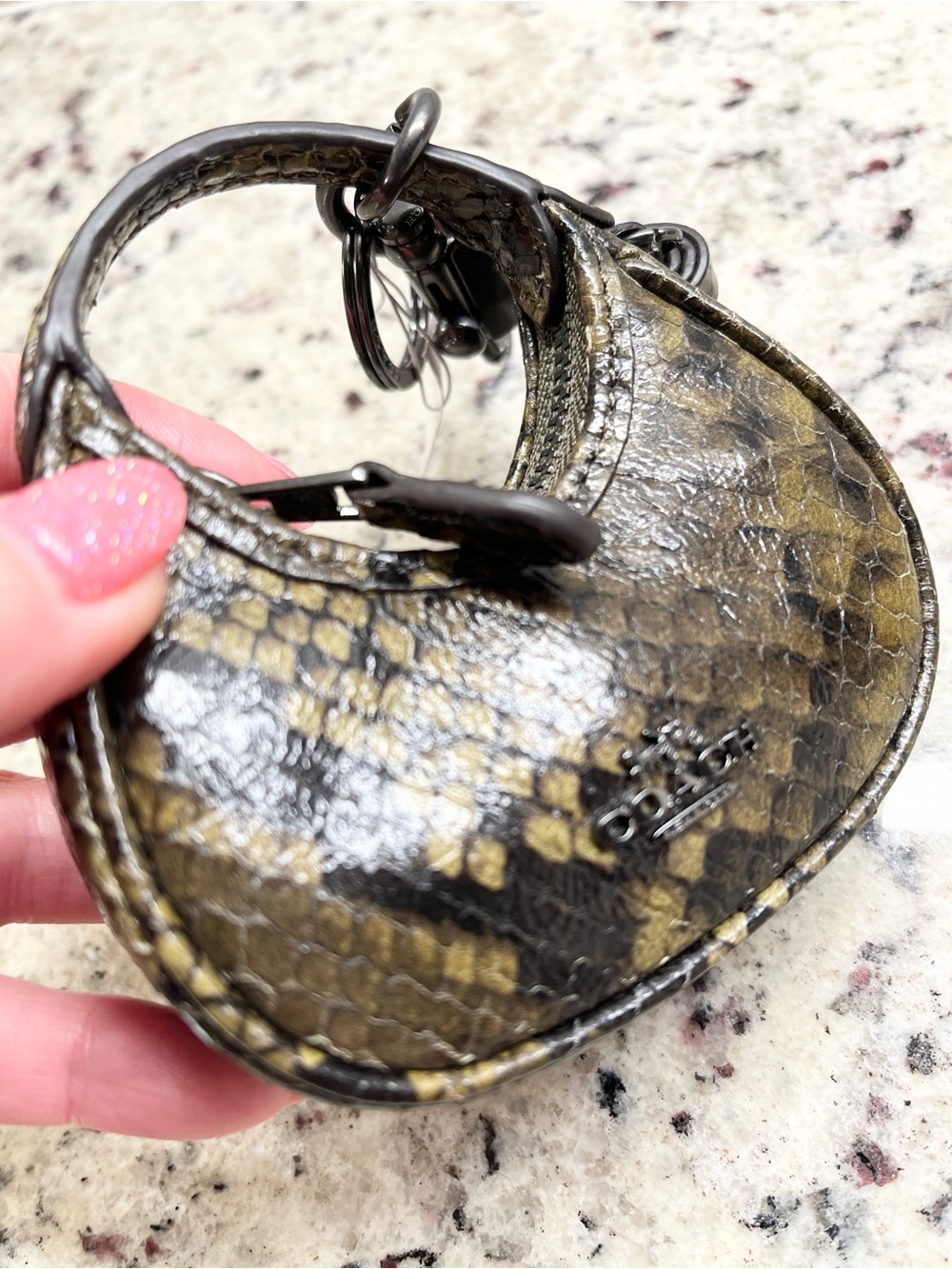 Coach Carmen Mini Bag Charm Key Fob NWT - Picture 6 of 11
